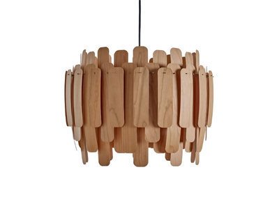 MARUJA - Handmade wood veneer pendant lamp _ LZF