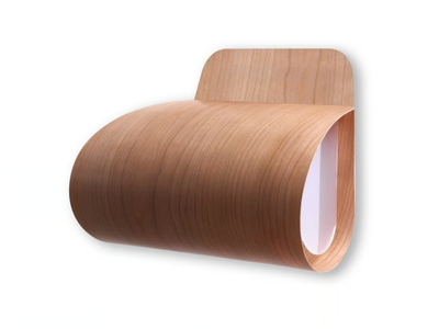 PLEG - Handmade wood veneer wall lamp _ LZF