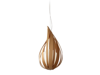 RAINDROP - Handmade wood veneer pendant lamp _ LZF