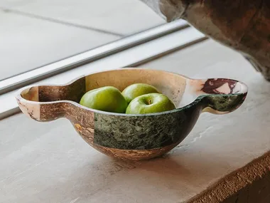 MALGA S NATURE - Marble centerpiece / storage box _ Maami Home