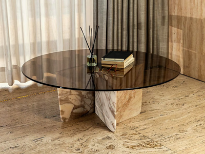 QUINA ESTREMOZ - Marble coffee table _ Maami Home