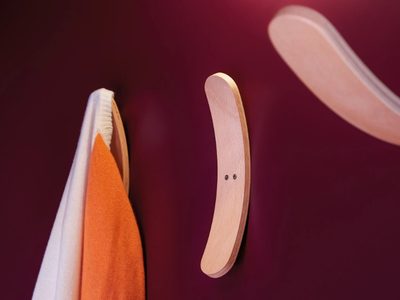 CAPRI - Wooden office coat rack _ Made Design