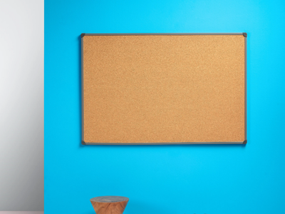 R · PET - Wall-mounted cork office whiteboard _ Made Design