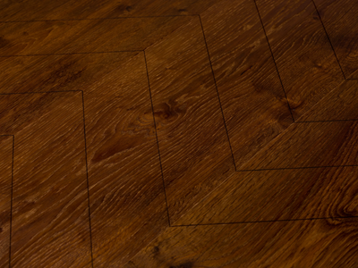 CARVING CHEVRON I - VULCANO NATURALE - Oak flooring _ Mafi