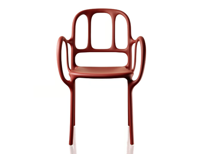 MILÀ - Stackable polypropylene chair _ Magis