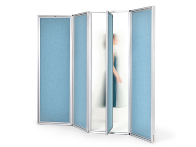 SWING - Aluminium and felt screen _ Magis