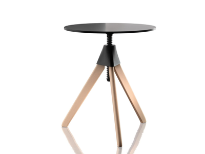 TOPSY – THE WILD BUNCH - Height-adjustable round coffee table _ Magis