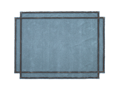 VOLENTIERI - Rectangular fabric rug _ Magis