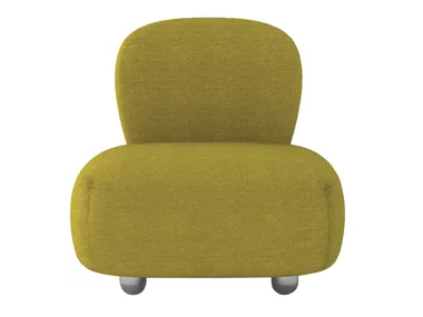 OUVERTURE - Fabric guest chair _ Maletti