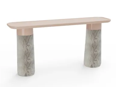 POPPY - Rectangular Estremoz marble console table _ Mambo Unlimited Ideas