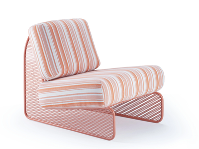 RIVIERA - Upholstered fabric garden armchair _ Mambo Unlimited Ideas