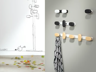 SHERWOOD - Wall-mounted coat rack _ Manade