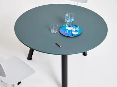 APOLLO - Wooden office desk / meeting table _ Manerba