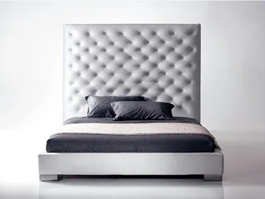 LUIGI - Bed with upholstered headboard _ Marac