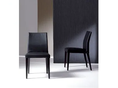 PLANO - Upholstered leather chair _ Marac