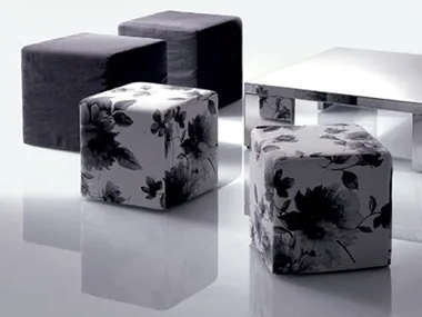 QUADRO - Upholstered pouf _ Marac