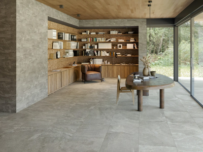 ARKIQUARTZ TITANIUM - Full-body porcelain stoneware wall tiles / flooring _ Marca Corona