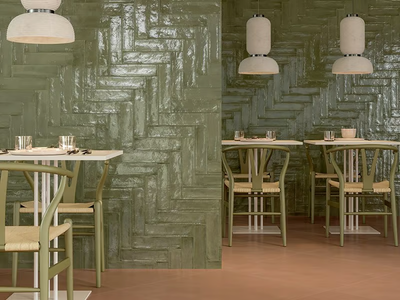 MULTIFORME GIADA BRICK - Porcelain stoneware wall tiles _ Marca Corona