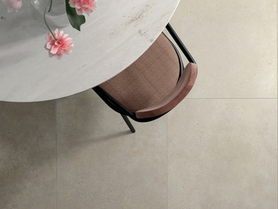 PHASE ECRU - Porcelain stoneware wall/floor tiles with concrete effect _ Marca Corona