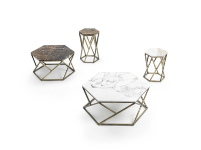 TATLIN - Hexagonal coffee table _ Marelli