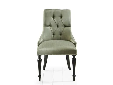 HUEI - Tufted upholstered fabric chair _ marioni