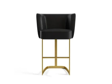JOAN - High upholstered stool _ marioni