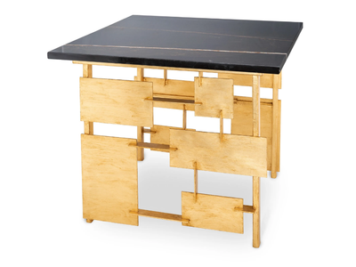 RAYMOND - Square marble coffee table for living room _ marioni