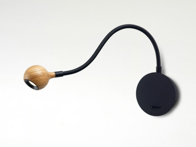 N°8 - LED metal reading lamp with swing arm _ Marset