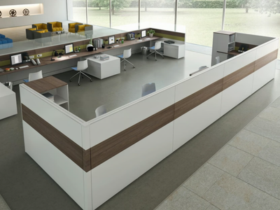 TE08 - Modular office screen _ Martex