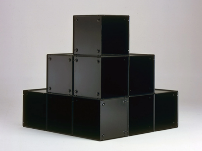 BOX - Open Modular aluminium office shelving _ Martinelli Luce
