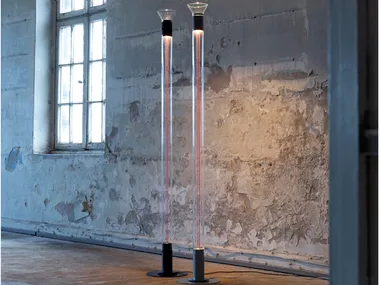DIA - LED glass floor lamp _ Martinelli Luce