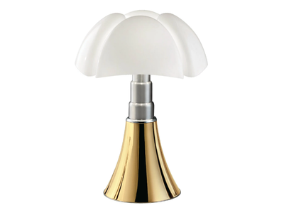 PIPISTRELLO 50 years - Height-adjustable table lamp _ Martinelli Luce