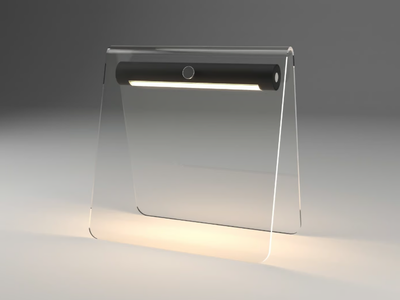 WAND - Plexiglass table lamp _ Martinelli Luce