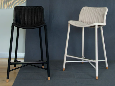 RAIN - Barstool with footrest _ Mary&
