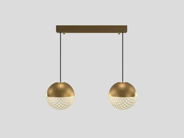 IGLÙ S2 - LED metal pendant lamp _ Masiero