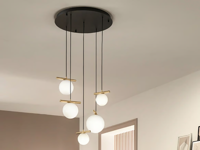 POSY S5 - Murano glass pendant lamp _ Masiero