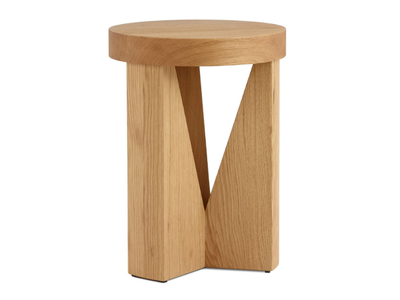 MC20 CUGINO - Low oak stool _ Mattiazzi