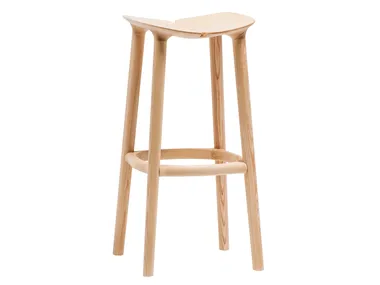 MC3 OSSO - High ash stool with footrest _ Mattiazzi