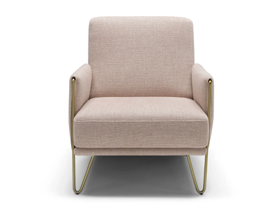 DILETTA - Fabric armchair with armrests _ Max Divani