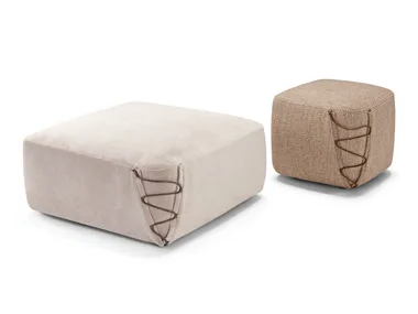 KEA - Square fabric pouf _ Max Divani