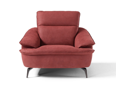MEDEA - Leather armchair with armrests _ Max Divani