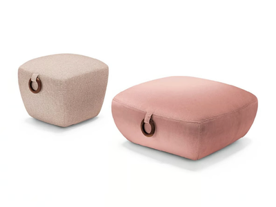 TARKIN - Square fabric pouf _ Max Divani