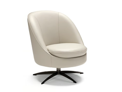 YUMA - Swivel armchair with 5-spoke base _ Max Divani