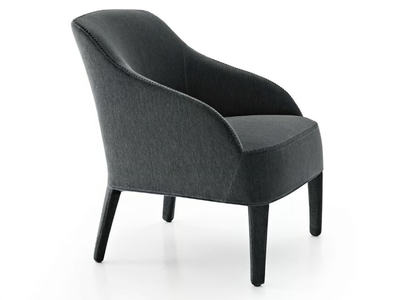 FEBO 2014 - Upholstered fabric armchair with armrests _ Maxalto