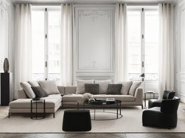 LUCREZIA SOFT - Corner sectional fabric sofa _ Maxalto