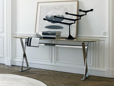 PATHOS - Oval console table _ Maxalto