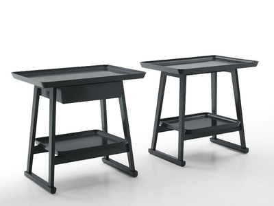 RECIPIO '14 - Rectangular wooden bedside table _ Maxalto