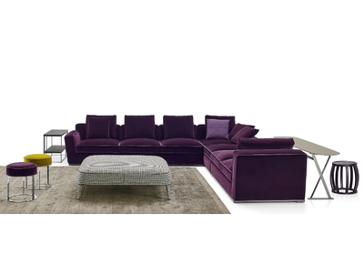 SOLATIUM - Corner sectional fabric sofa _ Maxalto