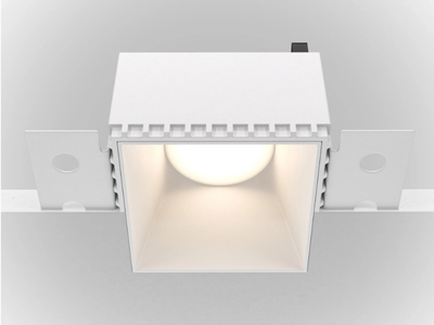 SHARE - Recessed LED square aluminium spotlight _ MAYTONI