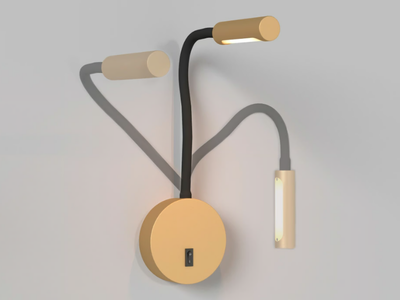 STEM - LED adjustable wall lamp with swing arm _ MAYTONI